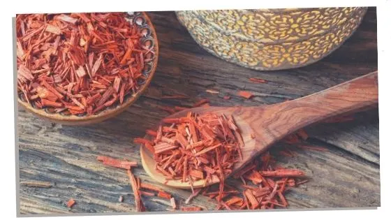 Sandalwood for essential oils to help with grounding 