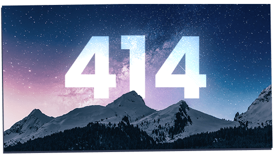 414 on mountains 