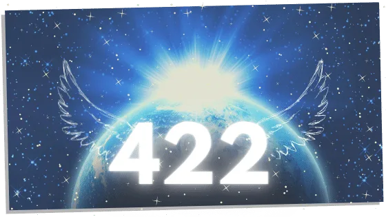 earth with the number 422