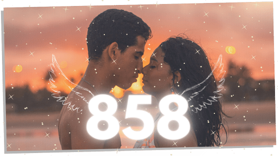 858 with kissing twin flames