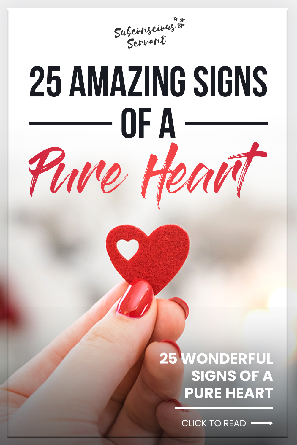 25 Wonderful Signs Of A Pure Heart (Recognise Many?)