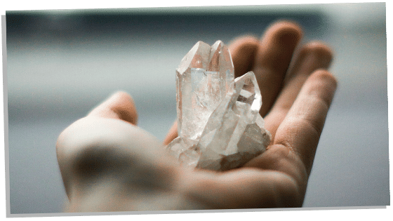 Crystals as one of the empath shielding techniques