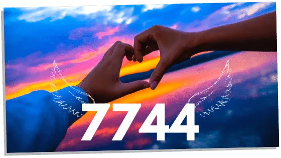 Angel Number 7744 love message