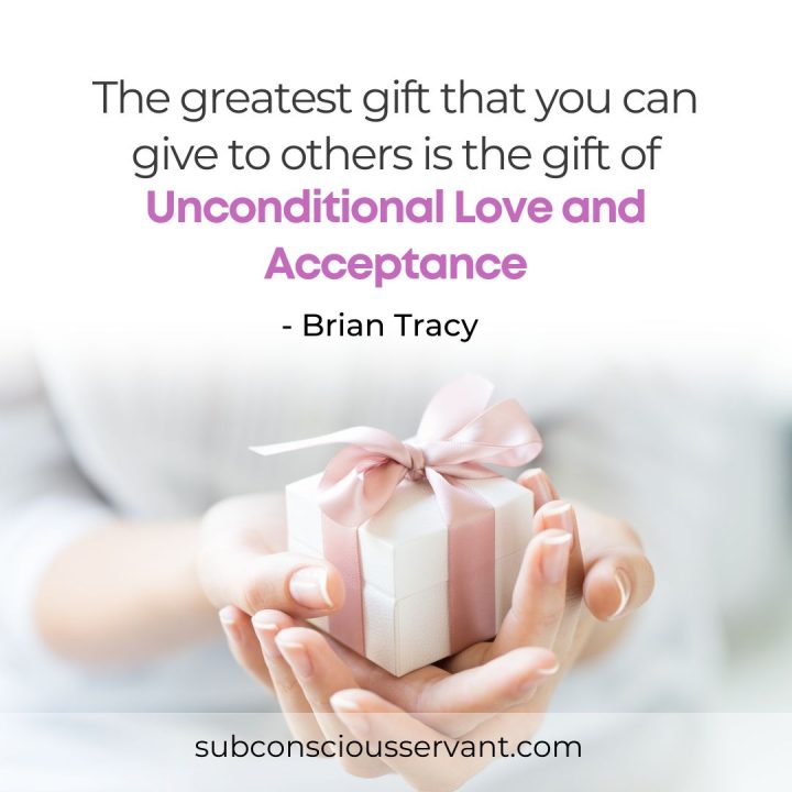 Brian Tracy quote about the acceptance of others