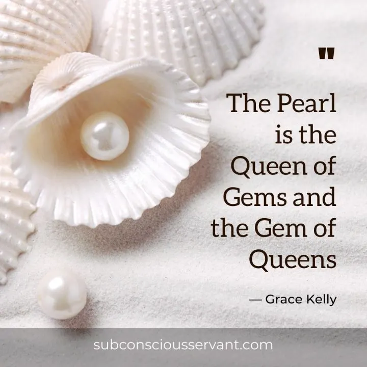 Pearl quote by Grace Kelly
