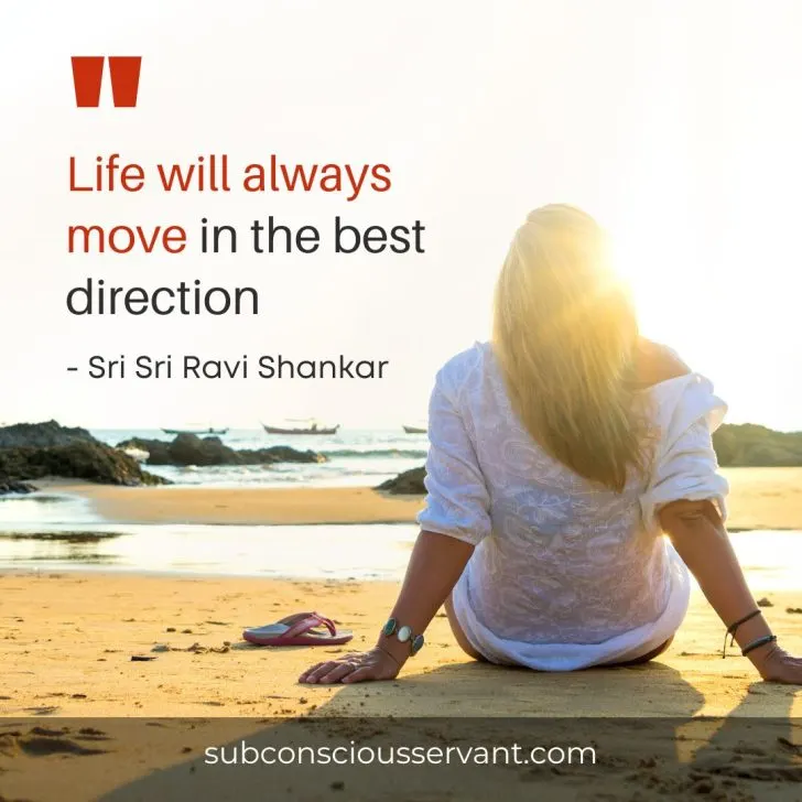 Image of Sri Sri Ravi Shankar Quote on Life and Death